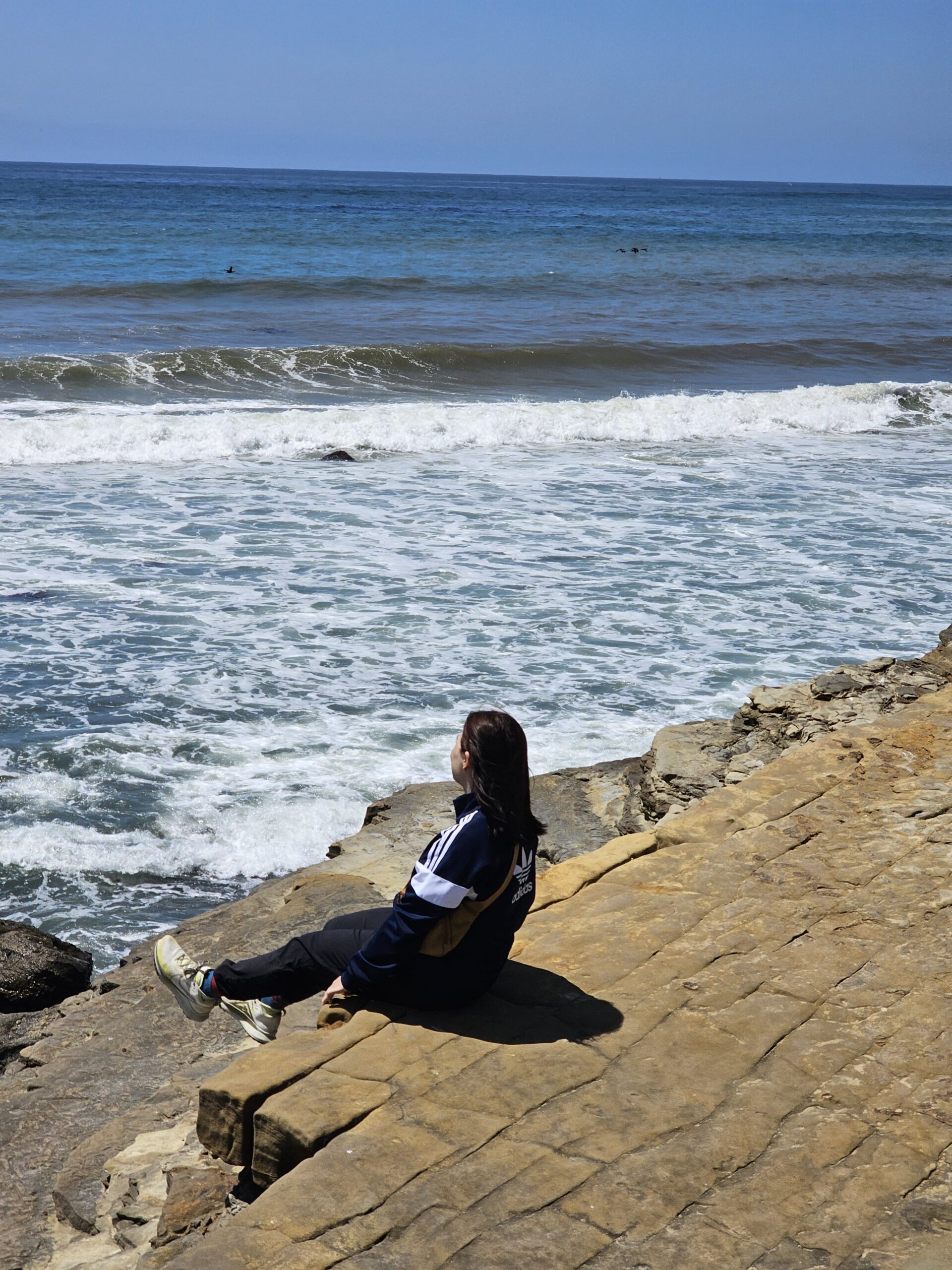 Healthy living blogger posing outdoors